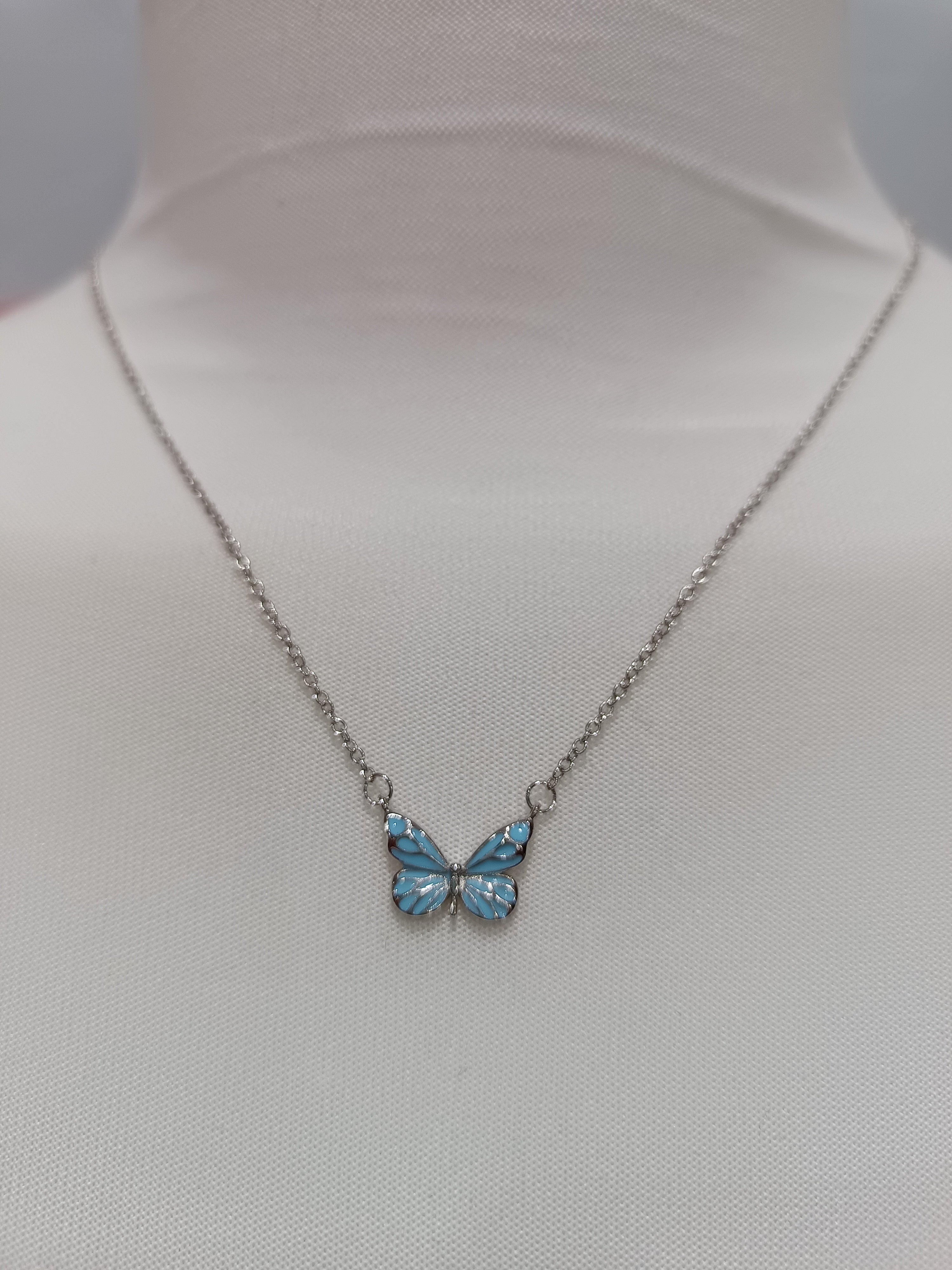 Luminous Butterfly Necklace — Glows In The Dark